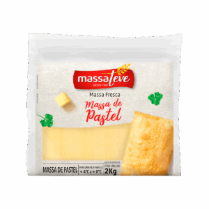 Massa para pastel rolo 2kg Massa Leve