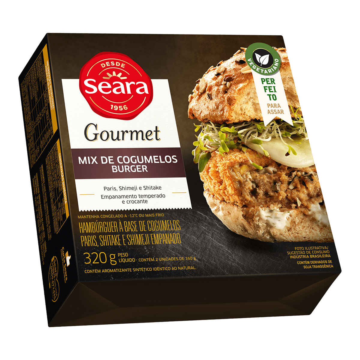 Mix Cogumelos Burger 320g – Seara Gourmet