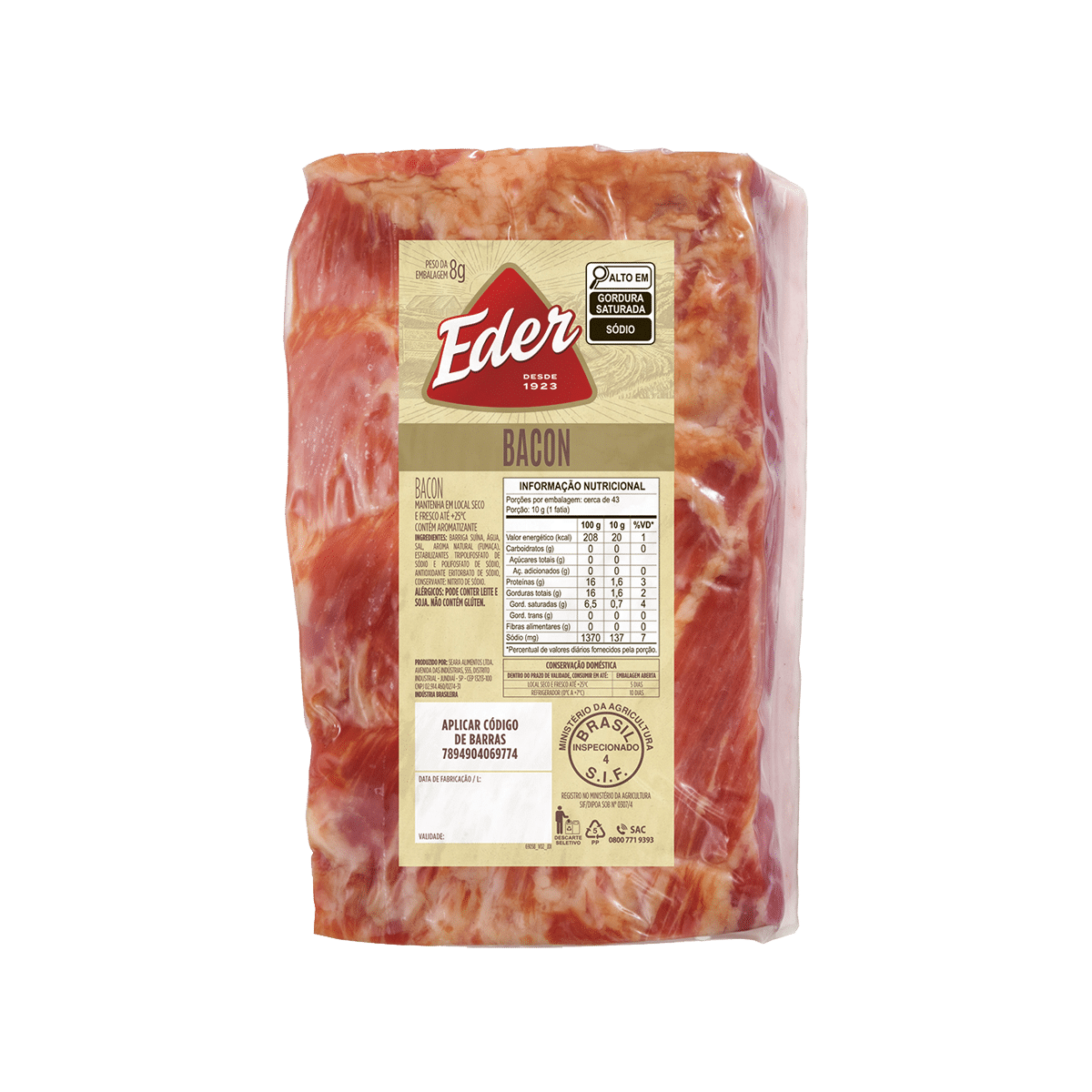 Bacon Tablete – Eder