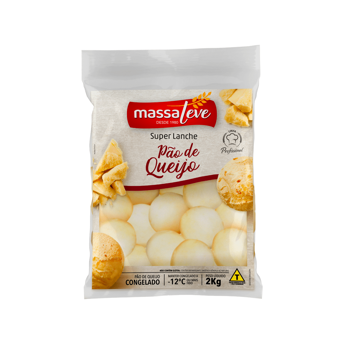 Pão de Queijo 2kg – Massa Leve