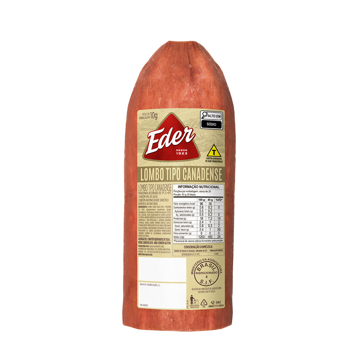 Lombo Tipo Canadense – Eder