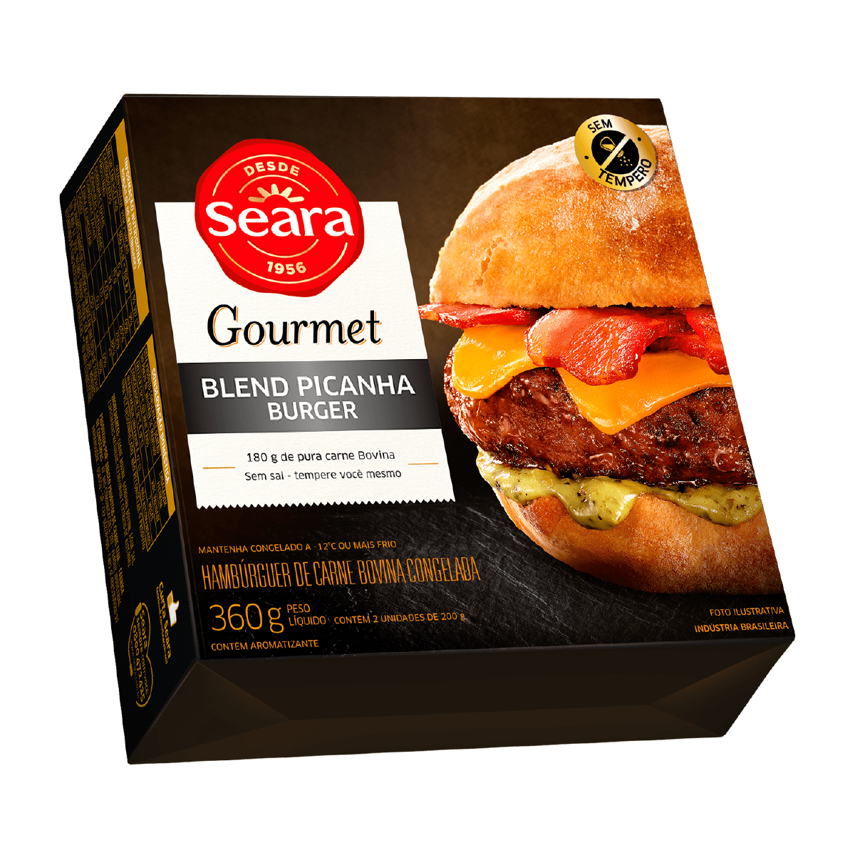 Blend Picanha Burger 360g – Seara Gourmet