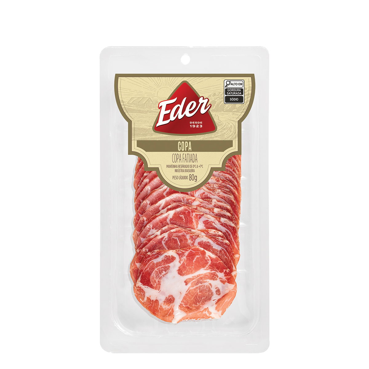 Copa Fatiada 80g – Eder
