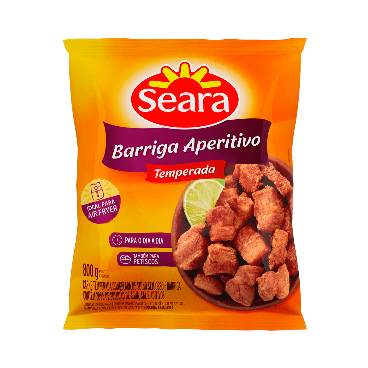 Barriga Aperitivo 800g – Seara