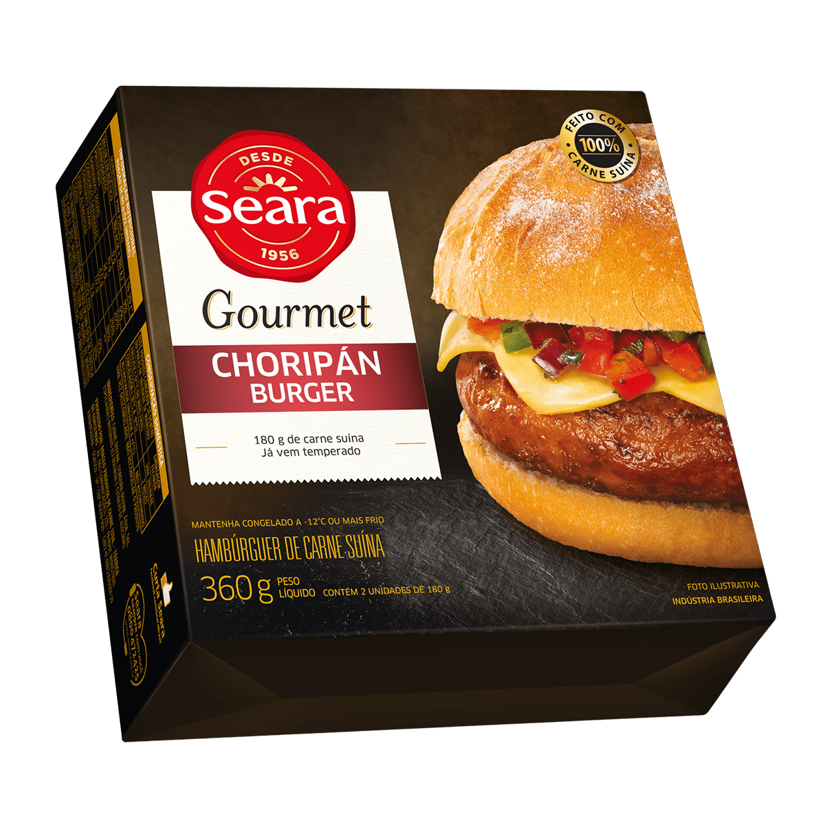 Choripán Burger 360g – Seara Gourmet