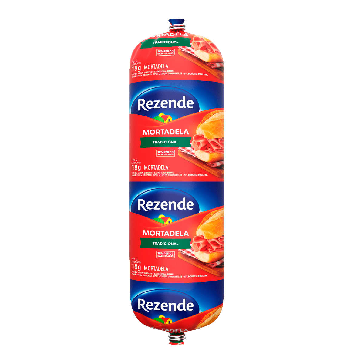 Mortadela Tradicional 5kg – Rezende