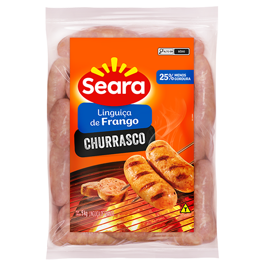 Linguiça de Frango 5 kg – Seara
