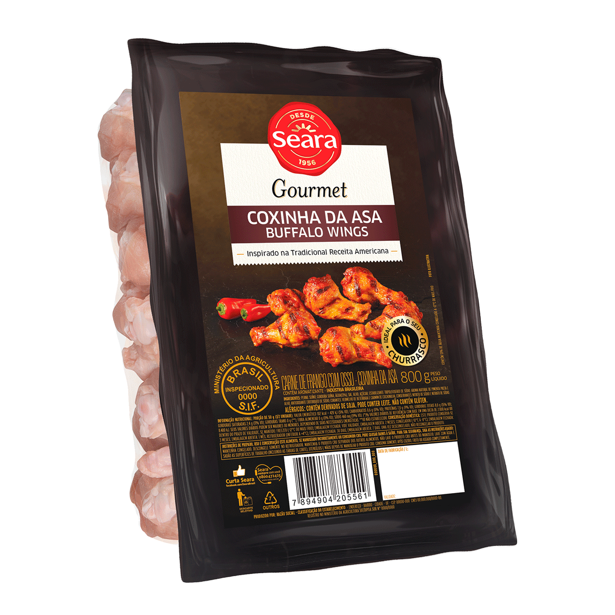 Coxinha da Asa Buffalo Wings 800g – Seara Gourmet