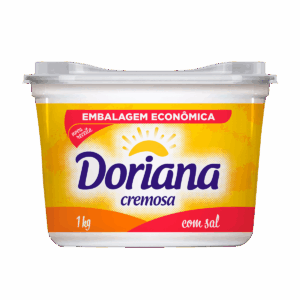 Margarina cremosa com sal 1kg Doriana