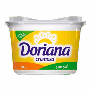 Margarina cremosa sem sal 500g Doriana