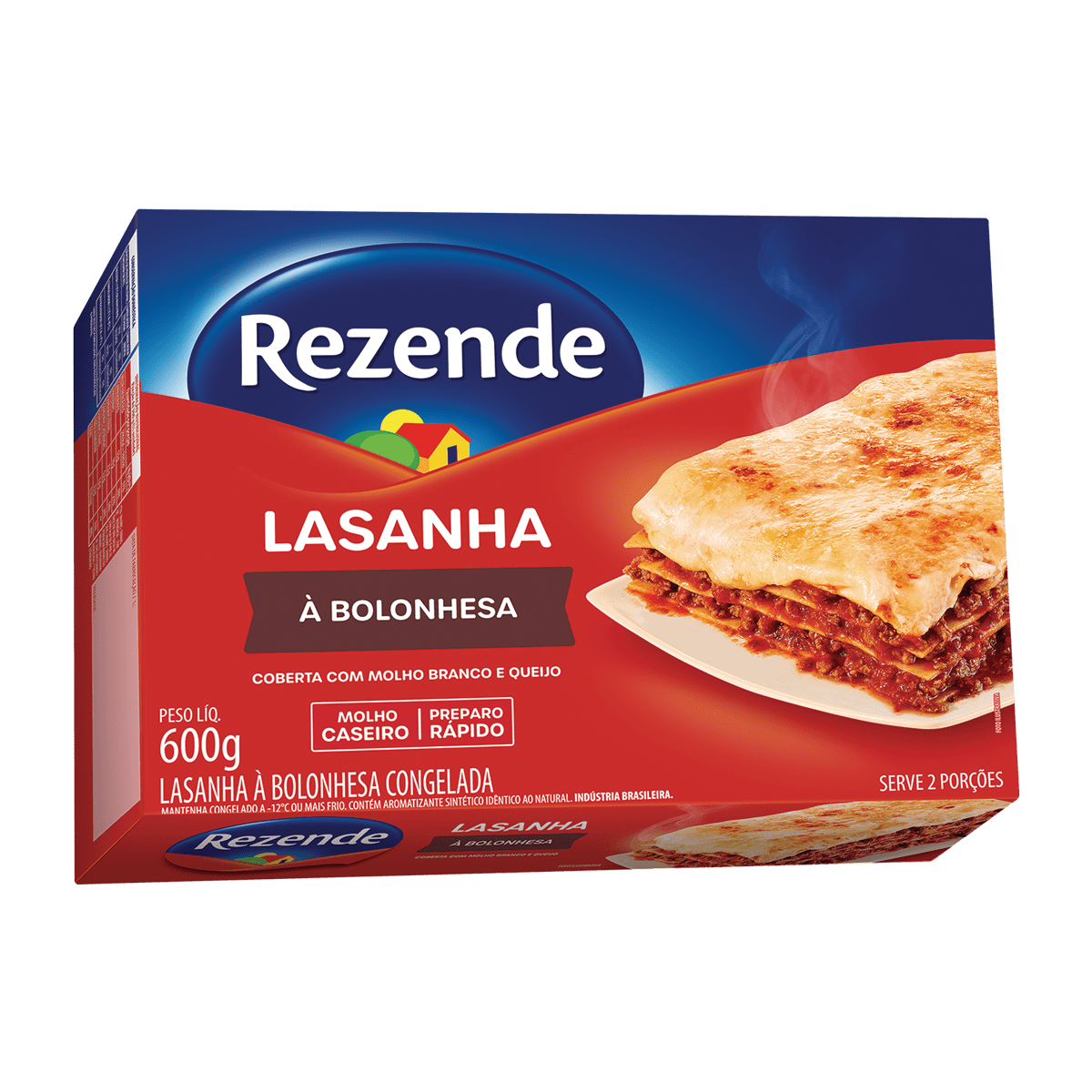 Lasanha à Bolonhesa 600g – Rezende