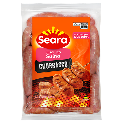 Linguiça Suína 5kg – Seara