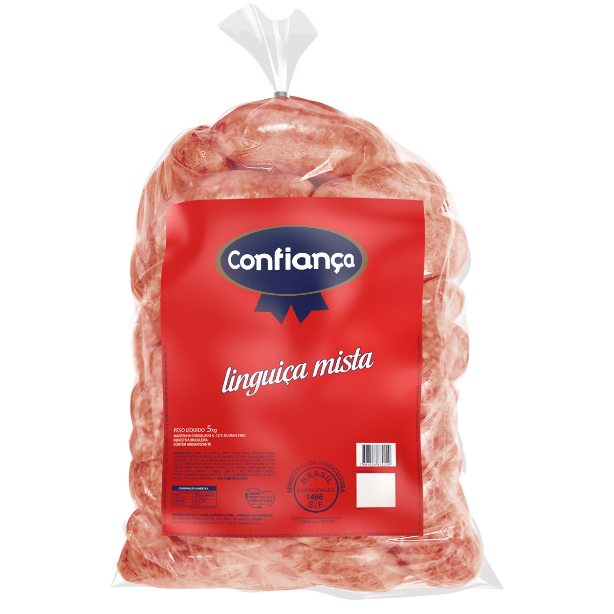 Linguiça Mista Churrasco 5kg –  Confiança