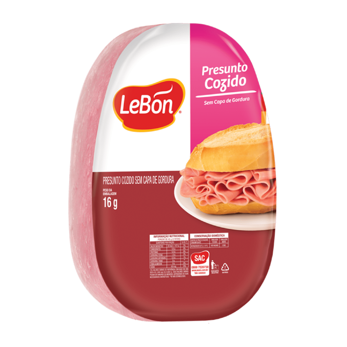 Presunto Cozido ±3,4kg  – Lebon