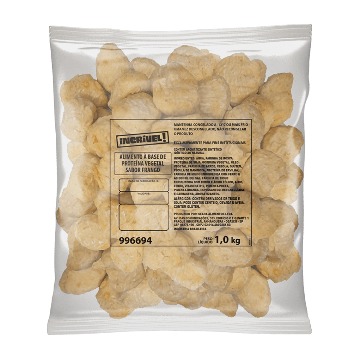 Empanado de Frango Incrível! 1kg – Seara Food Solutions