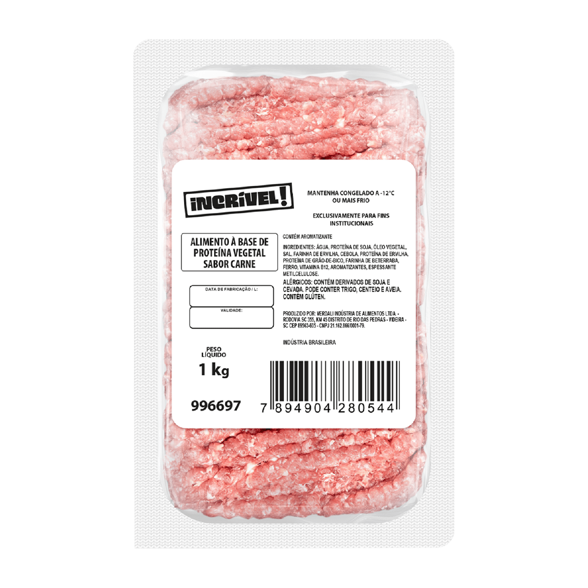 Carne Moída Incrível! 1kg – Seara Food Solutions