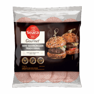 Mini-hamburguer tradicional Seara Gourmet