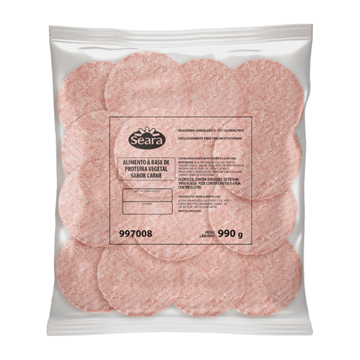 Hambúrguer de Carne Incrível! 990g – Seara Food Solutions