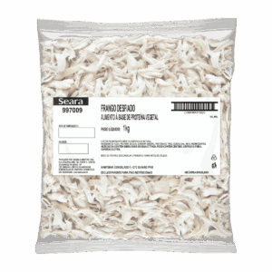 Frango desfiado baseado de proteína vegetal Seara Food Solutions 1kg