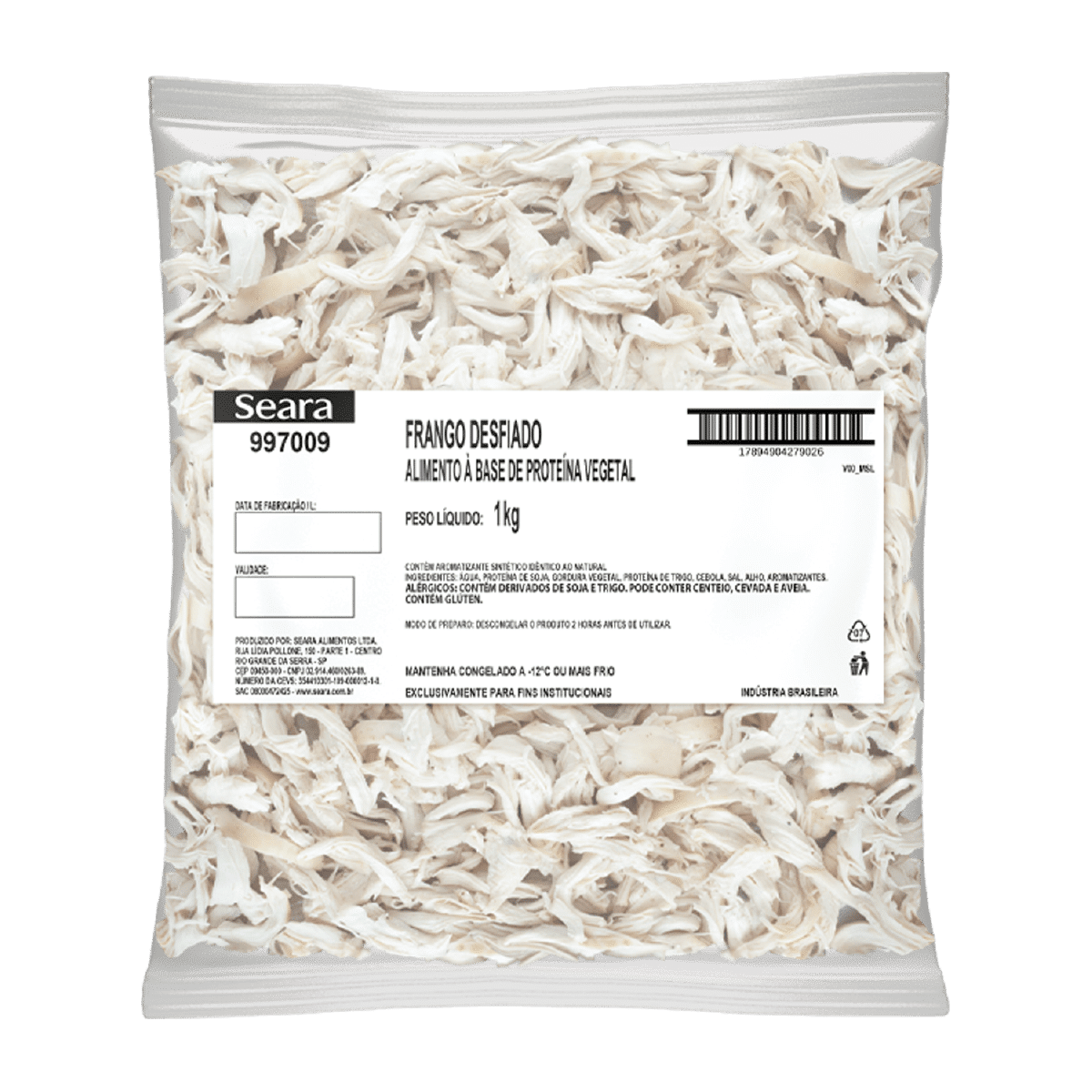Frango Desfiado Incrível! 1kg – Seara Food Solutions