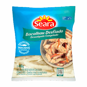 Bacalhau Desfiado Iqf 400g Seara