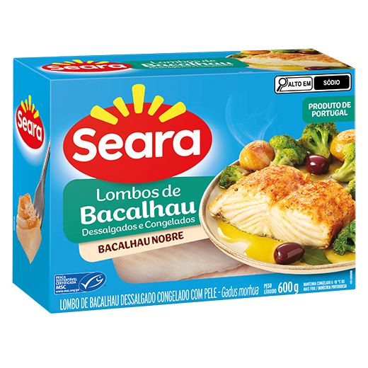 Lombo de Bacalhau 600g – Seara