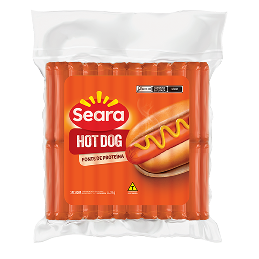 Salsicha Resfriada 3kg – Seara