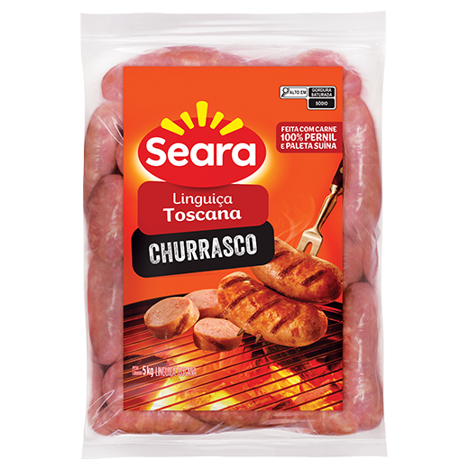 Linguiça Toscana 5kg – Seara
