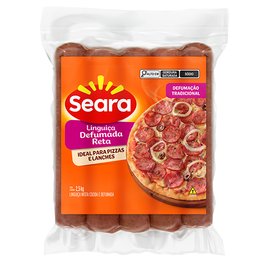 Linguiça Reta 2,5kg – Seara