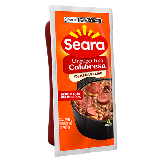 Linguiça Tipo Calabresa 400g – Seara