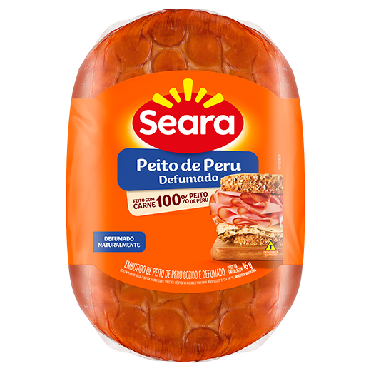 Peito de Peru Defumado ±2,6kg – Seara