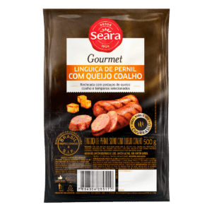 Linguiça de pernil com queijo coalho 500g Seara Gourmet