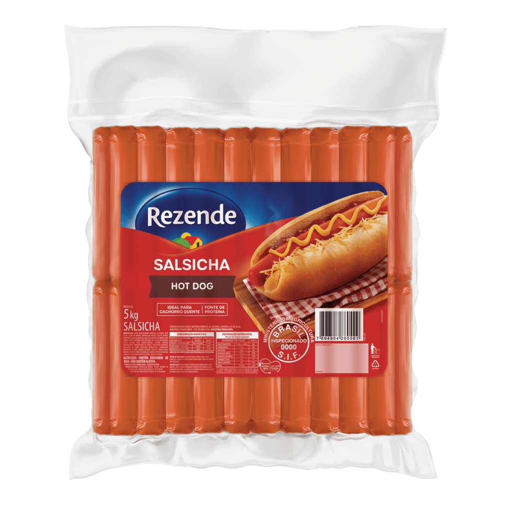 Salsicha 5kg Rezende