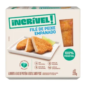 Filé de peixe empanado Incrível! 220g