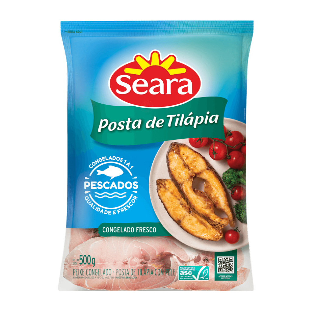 Posta de Tilapia 500g Seara